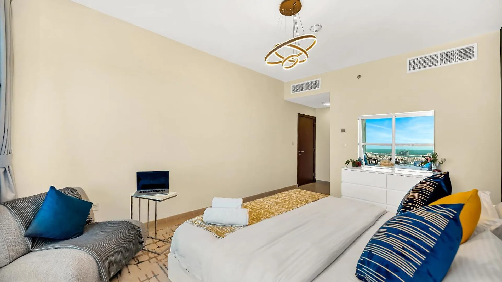 Amazing Full Sea And Palm View 58 Floor Apartment Dubai