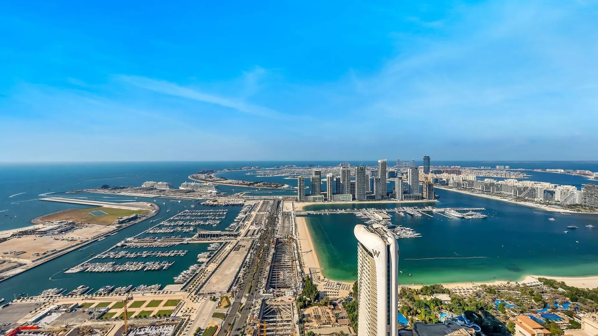 Amazing Full Sea And Palm View 58 Floor Apartment Dubai