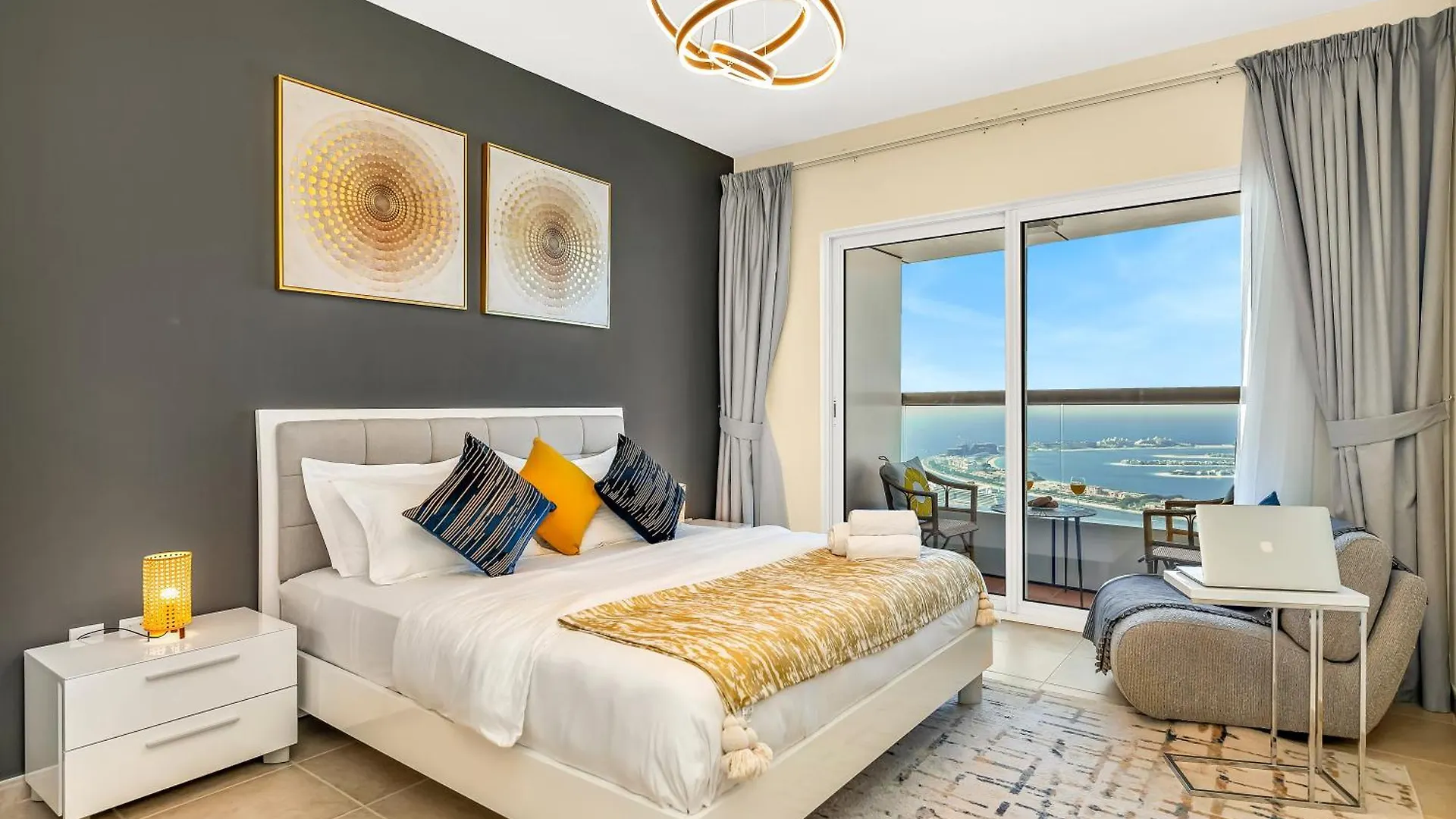 Amazing Full Sea And Palm View 58 Floor Apartment Dubai