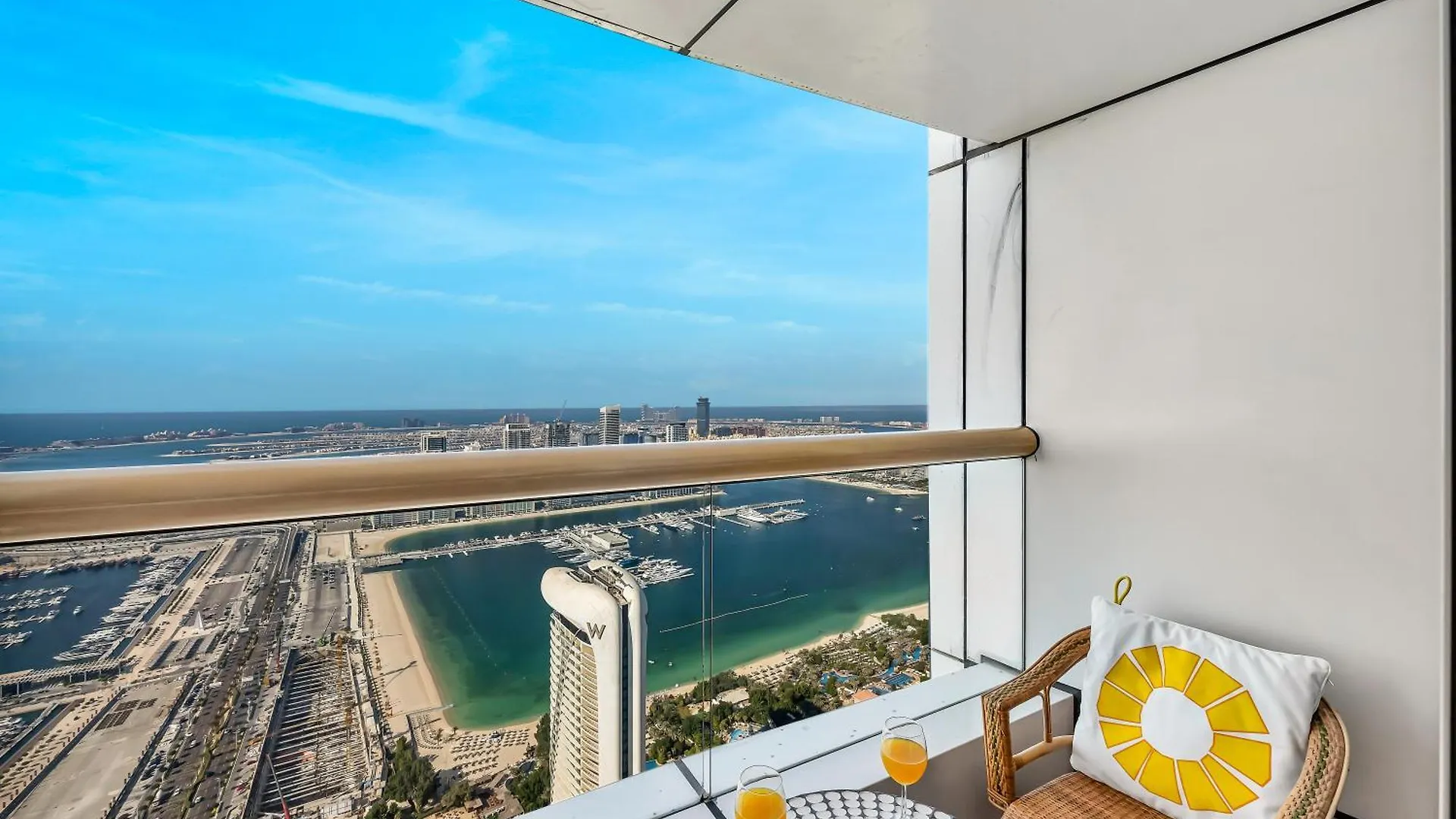 Amazing Full Sea And Palm View 58 Floor Apartment Dubai