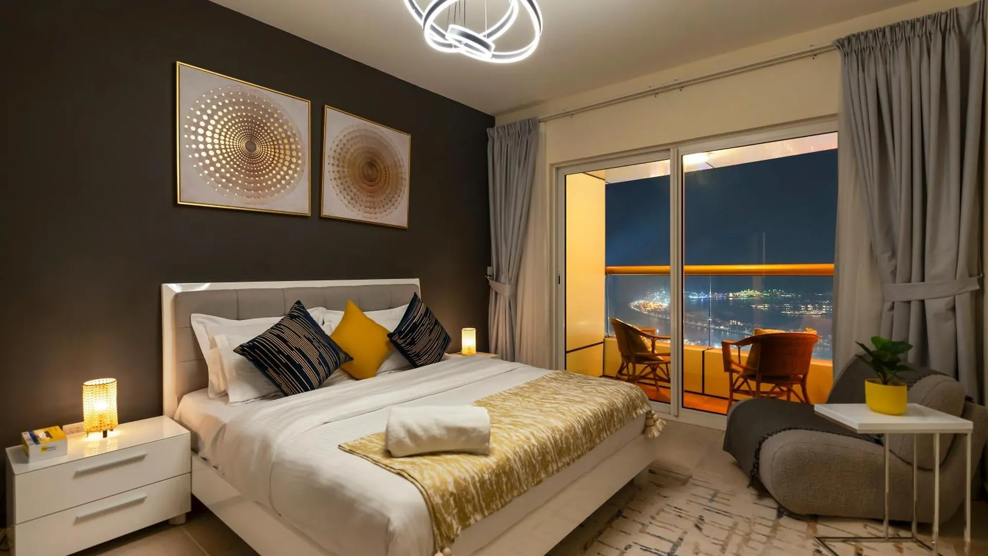 Amazing Full Sea And Palm View 58 Floor Apartment Dubai